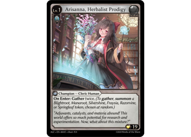 その他 Arisanna Herbalist Prodigy Grand Archive Arisanna, Herbalist Prodigy - Alchemical Revolution - Grand
