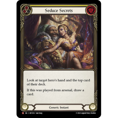 Seduce Secrets - Heavy Hitters - Flesh and Blood TCG Seduce Secrets - Heavy Hitters - Flesh and Blood TCG