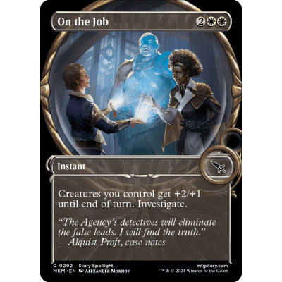 On the Job (Showcase) - Murders at Karlov Manor - Magic the Gathering On the Job (Showcase) - Murders at Karlov Manor - Magic the Gathering