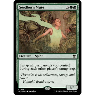 Seedborn Muse - Murders at Karlov Manor Commander - Magic the Gathering Seedborn Muse - Murders at Karlov Manor Commander - Magic the Gathering