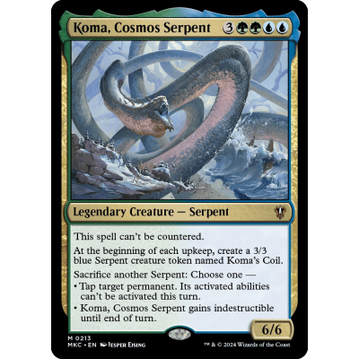 Koma, Cosmos Serpent - Magic the Gathering - Big Orbit Cards