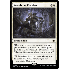 Search the Premises - Murders at Karlov Manor Commander - Magic the Gathering