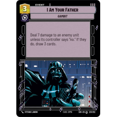 ヴァイス スターウォーズ I am your father.（SWR ） SWR ヴァイスシュヴァルツ スターウォーズ I am your father