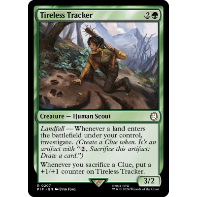 Tireless Tracker - Universes Beyond - Fallout - Magic the Gathering Tireless Tracker - Universes Beyond - Fallout - Magic the Gathering