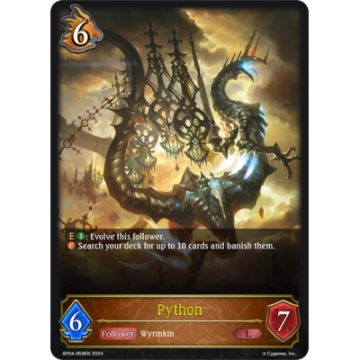 Python - BP04 - Celestial Mythology - Big Orbit Cards