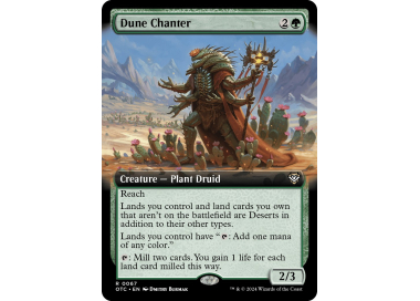 Dune Chanter (Extended Art) - Big Orbit Cards