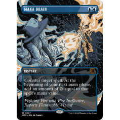 Mana Drain マナ吸収 テクスチャーfoil マナ吸収/Mana Drain テクスチャー foil