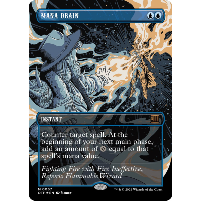 Mana Drain (Textured Foil) - Big Orbit Cards