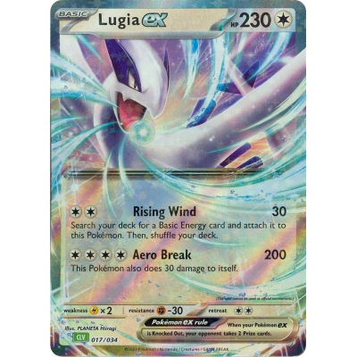 Lugia ex (Jumbo) (Holo) - Pokemon Trading Card Game Classic - Pokemon Lugia ex (Jumbo) (Holo) - Pokemon Trading Card Game Classic - Pokemon