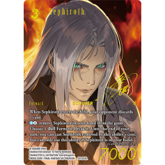 FFTCG セフィロス スペシャル サイン フランス語版 FFTCG セフィロス