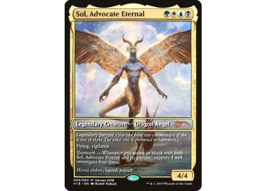 Sell Sol, Advocate Eternal - Heroes - Big Orbit Cards