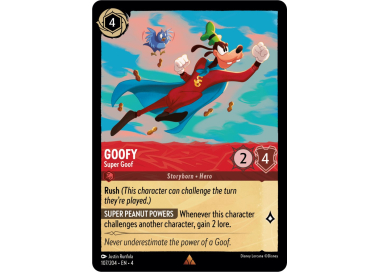 GOOFY Super Goof エンチャンテッド Lorcana ロルカナ Goofy - Super Goof | Ursula's Return | Star City Games
