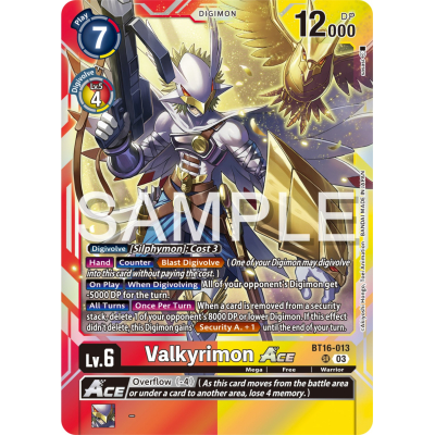 Valkyrimon Ace (Foil) - Digimon Card Game - Big Orbit Cards Valkyrimon Ace (Foil) - Digimon Card Game - Big Orbit Cards