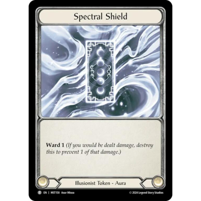 その他 Freshand blood cold foil Spectral Shield Spectral Shield (White) (1st Edition) - Big Orbit Cards