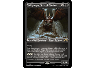 Sell Shilgengar, Sire of Famine (Foil Etched) - Big Orbit Cards