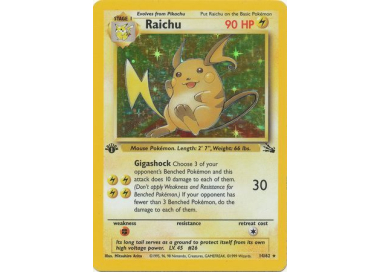 Sell Raichu (Holo) (1st Edition) - Fossil - Big Orbit Cards