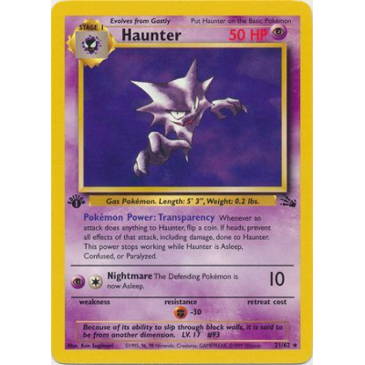 ポケモン Haunter ポケモンカード Fossil Deck PSA品質 ポケモン Haunter ポケモンカード Fossil Deck PSA品質 PSA 10