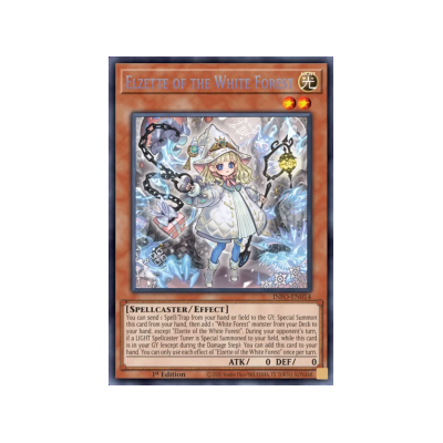 Elzette of the White Forest - Secret Rare (1st Edition) - INFO - The Infinite Forbidden - Yu-Gi-Oh! Elzette of the White Forest - Secret Rare (1st Edition) - INFO - The Infinite Forbidden - Yu-Gi-Oh!