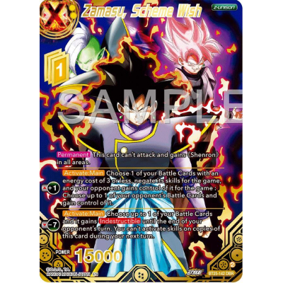 Zamasu, Scheme Wish (DBR) - Big Orbit Cards