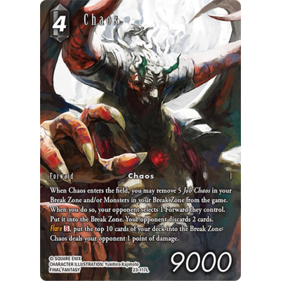 Chaos (Full Art) (23-117) (Foil) - Big Orbit Cards