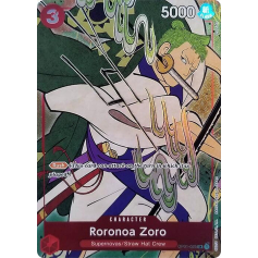 ワンピースカード　1stAnniversary　　英語版　ゾロ　プロモカード Roronoa Zoro (English Version 1st - Big Orbit Cards
