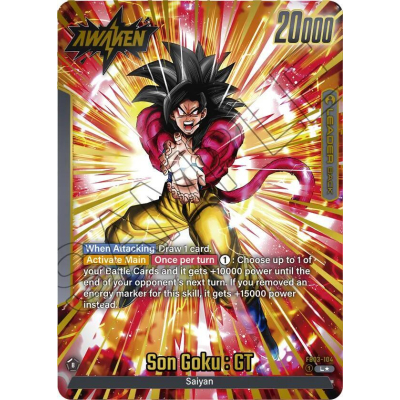 Son Goku : GT (104) (Alternate Art) (Foil) - Big Orbit Cards
