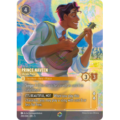 ロルカナ　PRINCE NAVEEN ENC foil Prince Naveen - Ukulele Player [Foil] #3 Prices | Lorcana