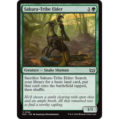 Sakura-Tribe Elder - Duskmourn - House of Horror Commander - Magic the Gathering Sakura-Tribe Elder - Duskmourn - House of Horror Commander - Magic the Gathering