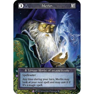 Sorcery TCG Merlin foil