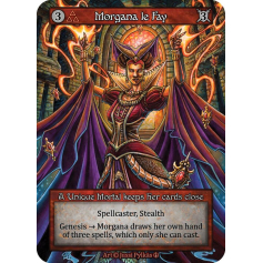 その他 Morgana le Fay Foil Sorcery tcg FOIL* Sorcery Contested Realm Arthurian Legends Unique Foil