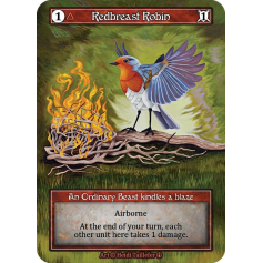 Redbreast Robin (Foil) - Arthurian Legends - Sorcery: Contested Realm