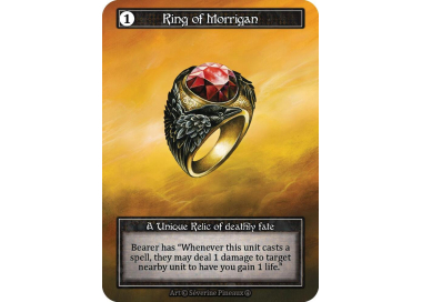 Sell Ring of Morrigan (Foil) - Big Orbit Cards