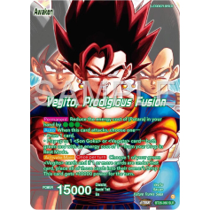 Son Goku & Vegeta // Vegito, Prodigious Fusion (Alternate Art) - BT26 - Ultimate Advent - Dragon Ball Super Card Game