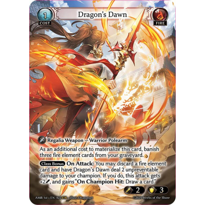 Dragon's Dawn FOIL grand archive