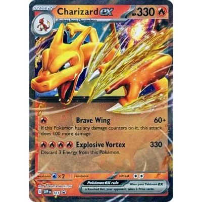Charizard ex (161) - SV Black Star Promos - Big Orbit Cards