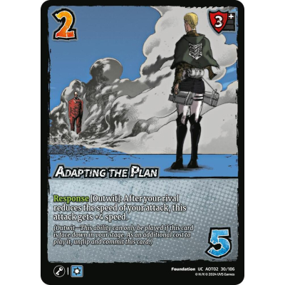 Adapting the Plan - UniVersus - Big Orbit Cards