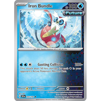 Iron Bundle (Reverse Holo) - Surging Sparks - Pokemon Iron Bundle (Reverse Holo) - Surging Sparks - Pokemon