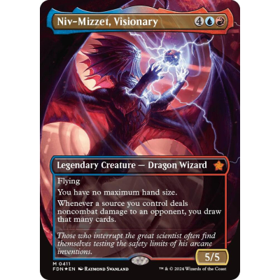 Niv-Mizzet, Visionary (Borderless) (Mana - Big Orbit Cards