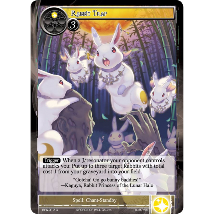 Rabbit Trap - Battle for Attoractia - Force of Will Rabbit Trap - Battle for Attoractia - Force of Will