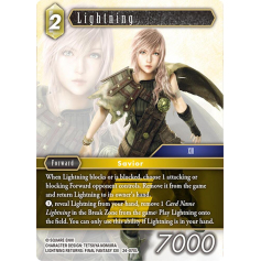 Lightning (24-070) - Opus XXIV - Final Fantasy TCG