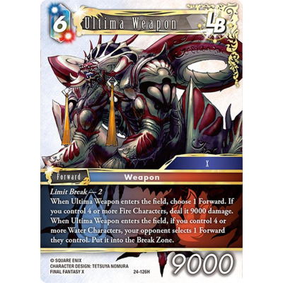 Ultima Weapon LB (24-126) - Opus XXIV - Final Fantasy TCG Ultima Weapon LB (24-126) - Opus XXIV - Final Fantasy TCG