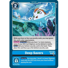 Deep Savers - EX8 - Chain of Liberation - Digimon Card Game
