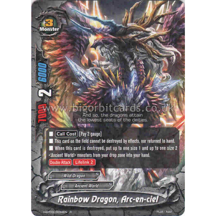 Rainbow Dragon, Arc-en-ciel (Foil) Big Orbit Cards