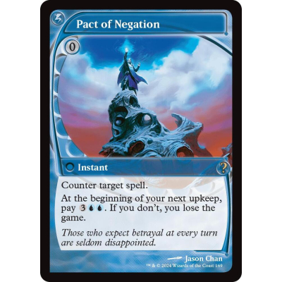 否定の契約/Pact of Negation FUT英語foil ミントモール / MINT GAMES MTG(東日本橋) / 【LTC】【ENG