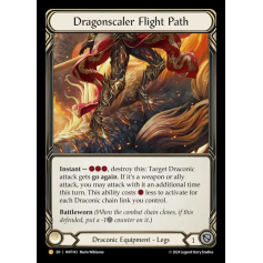 【FaB】Dragonscaler Flight Path【Cold Foil】 Sell Dragonscaler Flight Path (Cold Foil) (1st - Big Orbit Cards