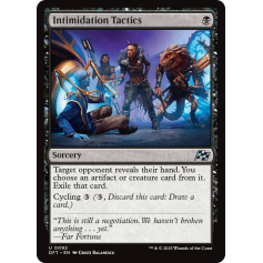 Intimidation Tactics (Foil) - Aetherdrift - Magic the Gathering