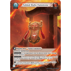 追跡あり/匿名配送】Fabled Ruby Fatestone