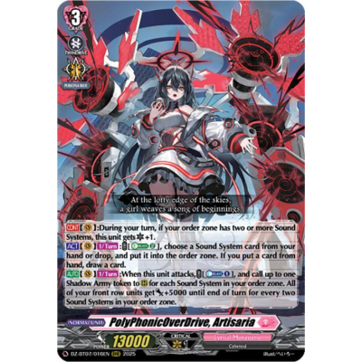 PolyPhonicOverDrive, Artisaria Big Orbit Cards