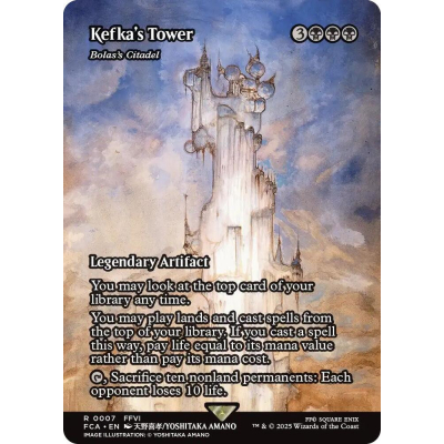 【MTG】Kefka’s Tower（英語版) foil MTG FOIL Kefka's Tower (Full Art ) Japanese | eBay