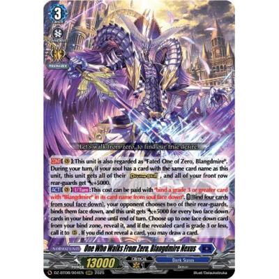 One Who Walks From Zero, Blangdmire Nexus - Big Orbit Cards